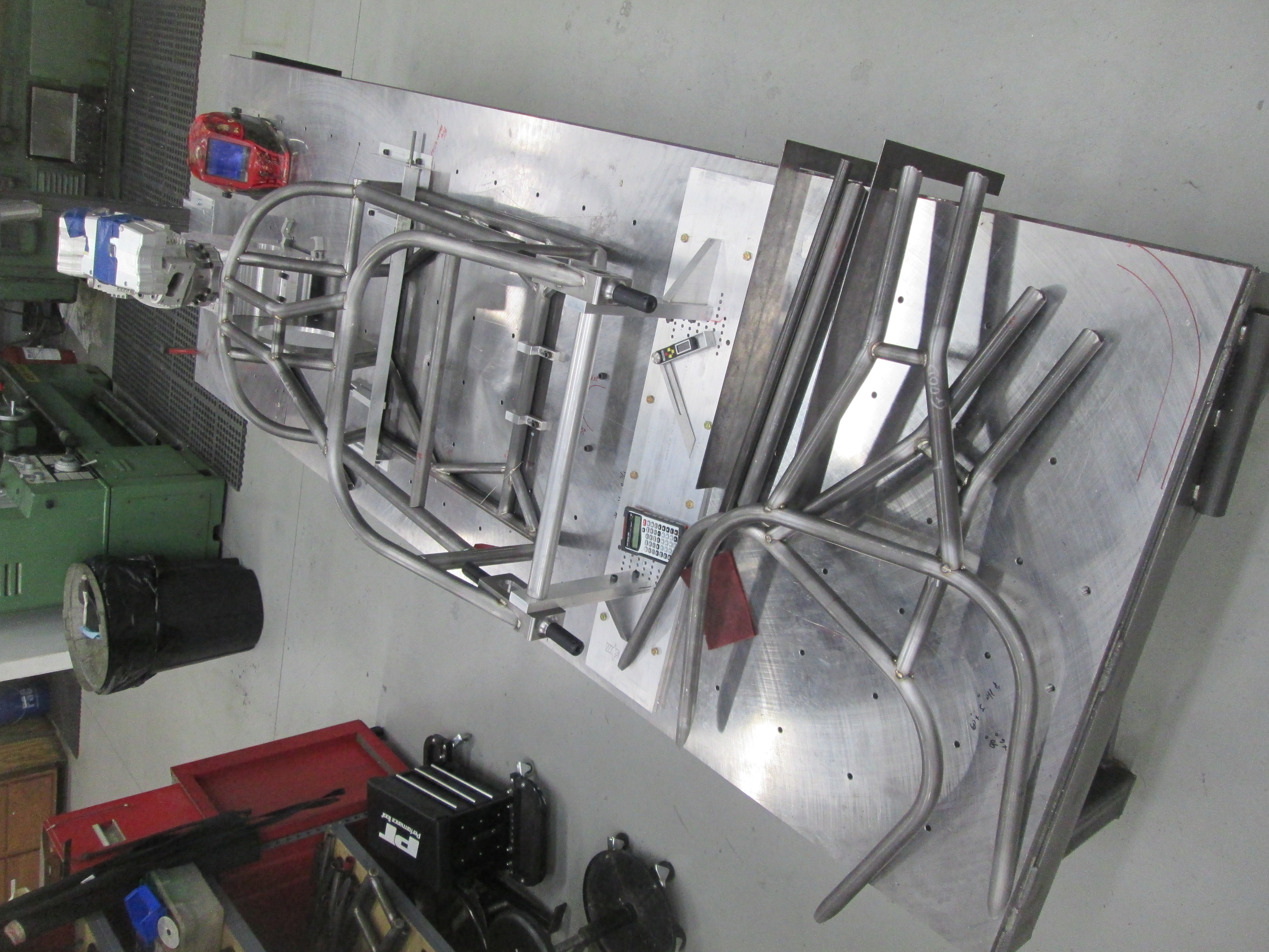 Top Fuel Chassis Construction